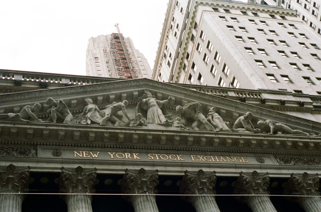 The New York Stock Exchange.