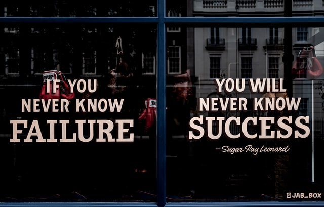 Quote by Sugar Ray Leonard on glass: “If you never know failure, you will never know success.”