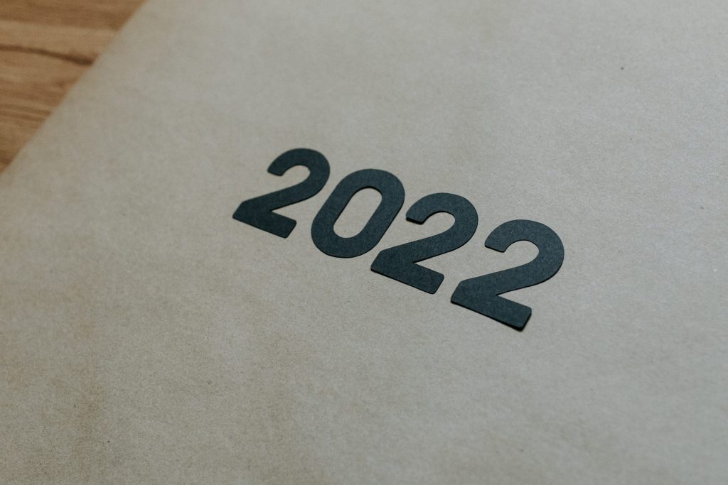 “2022” on paper