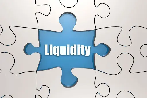 “Liquidity” written on a jigsaw puzzle