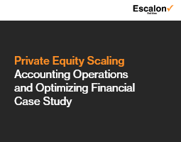 Private Equity Scaling Accounting Operations and Optimizing Financial