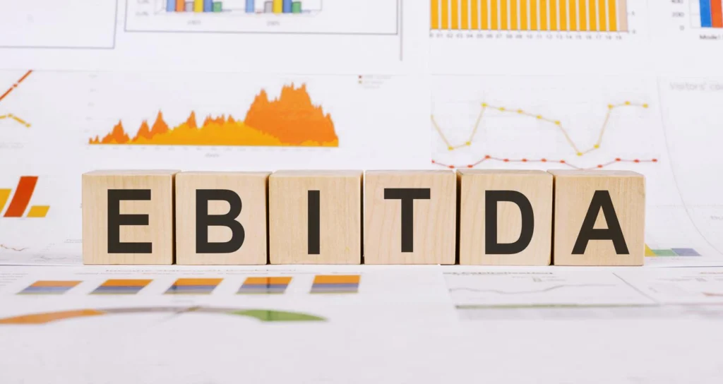 Illustration of EBITDA concept