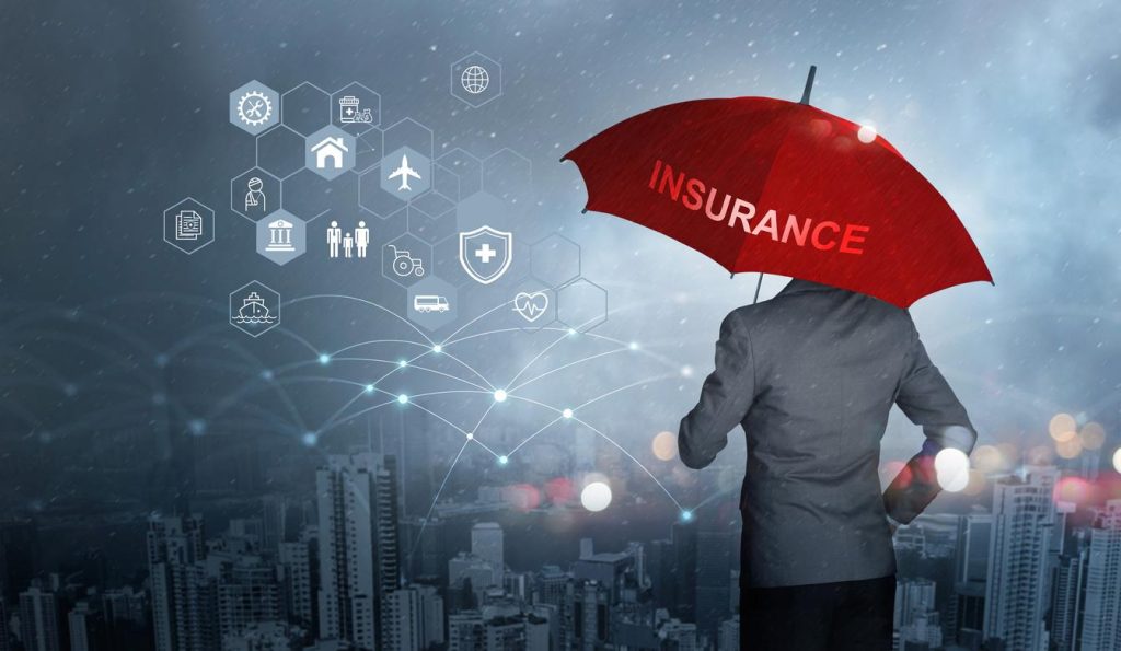 Illustration of self-employed insurance.