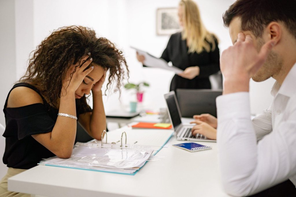 Unhappy employees.