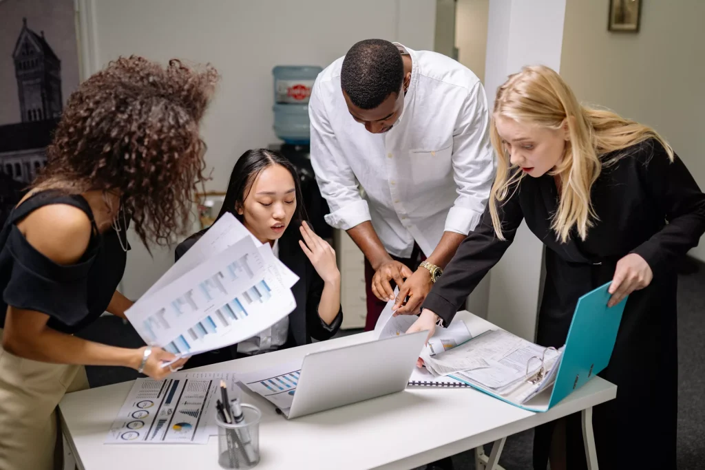 Team planning strategies to endure global tough times.