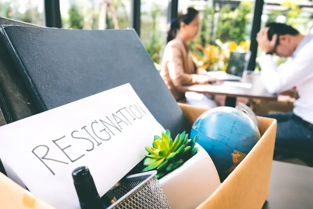 Illustration of employee turnover